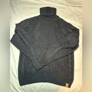 Weatherproof Dark Gray Turtleneck Sweater